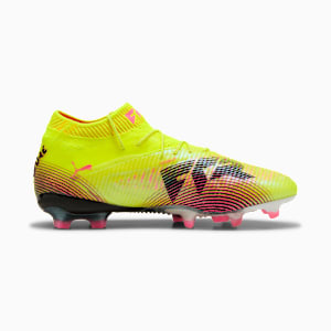 Chaussures de soccer à crampons pour terrain ferme FUTURE 8 ULTIMATE Homme, Yellow Alert-PUMA Black-Sun Struck, extralarge